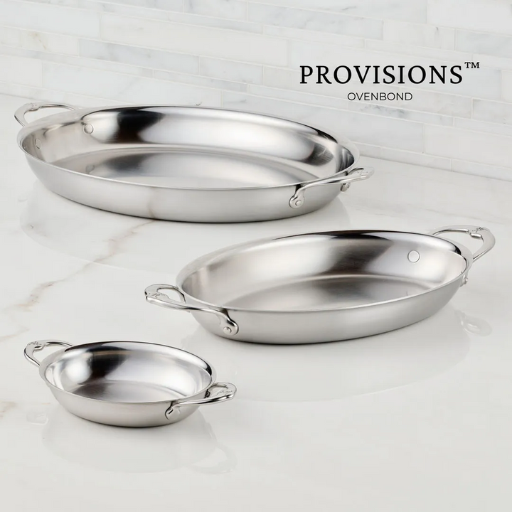 Hestan Provisions Open Oval Au Gratin 2 Sizes