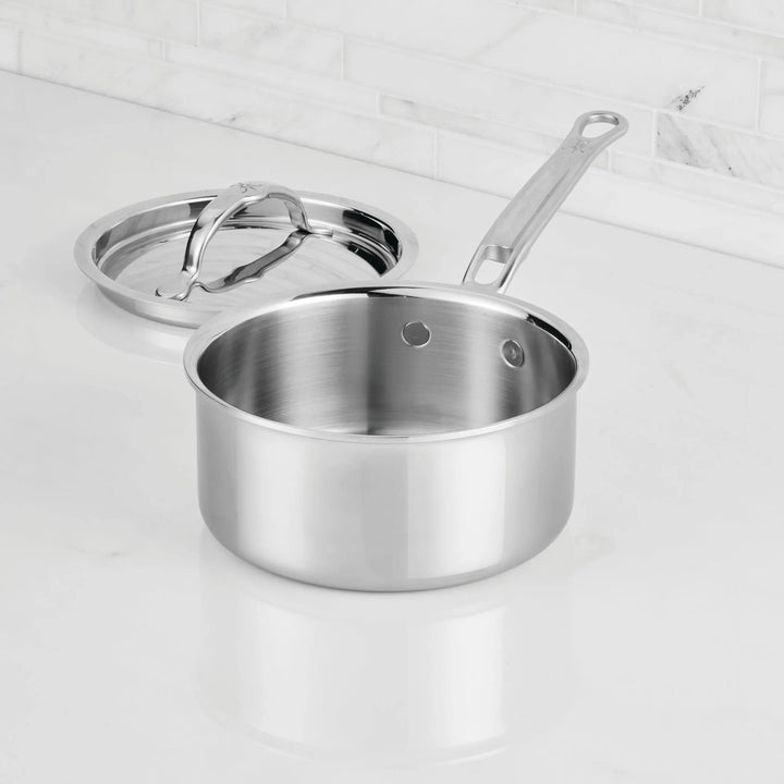 ProBond® Luxe Induction Stainless Steel Saucepans & Lid - Small & Medium