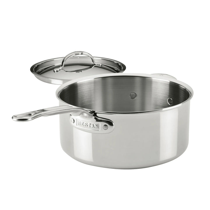 ProBond® Luxe Induction Stainless Steel Saucepan with Lid & Helper Handle - 22cm