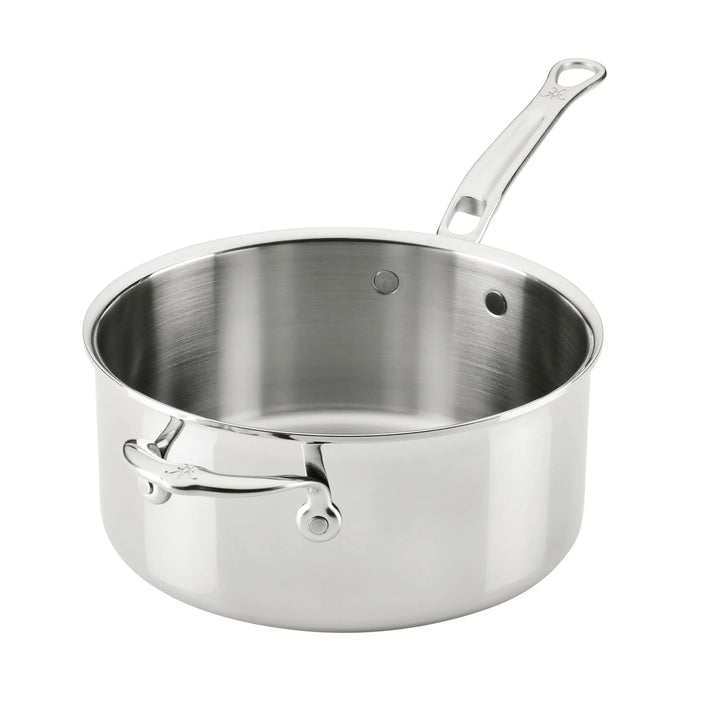 ProBond® Luxe Induction Stainless Steel Saucepan with Lid & Helper Handle - 22cm