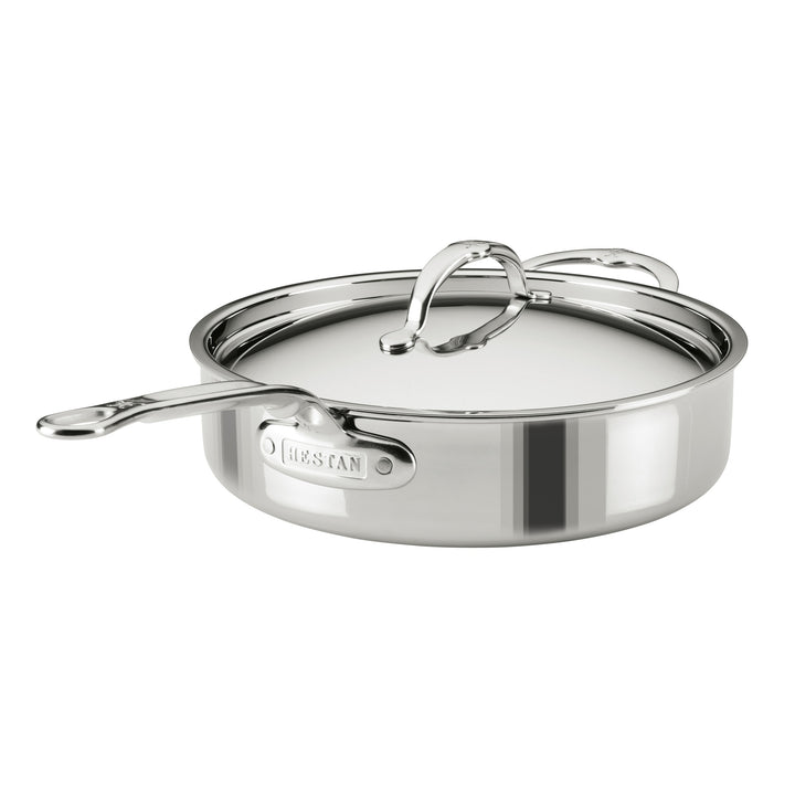 Hestan ProBond® Luxe Professional Clad Stainless Steel Sauté Pan with Lid, 26cm