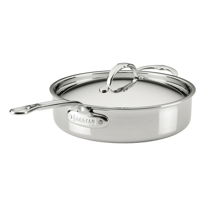 Hestan ProBond® Luxe Professional Clad Stainless Steel Sauté Pan with Lid, 26cm