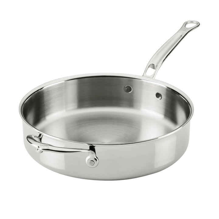 Hestan ProBond® Luxe Professional Clad Stainless Steel Sauté Pan with Lid, 26cm