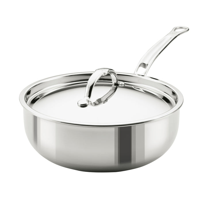Hestan ProBond® Luxe 24cm Professional Clad Stainless Steel Essential Pan with Lid