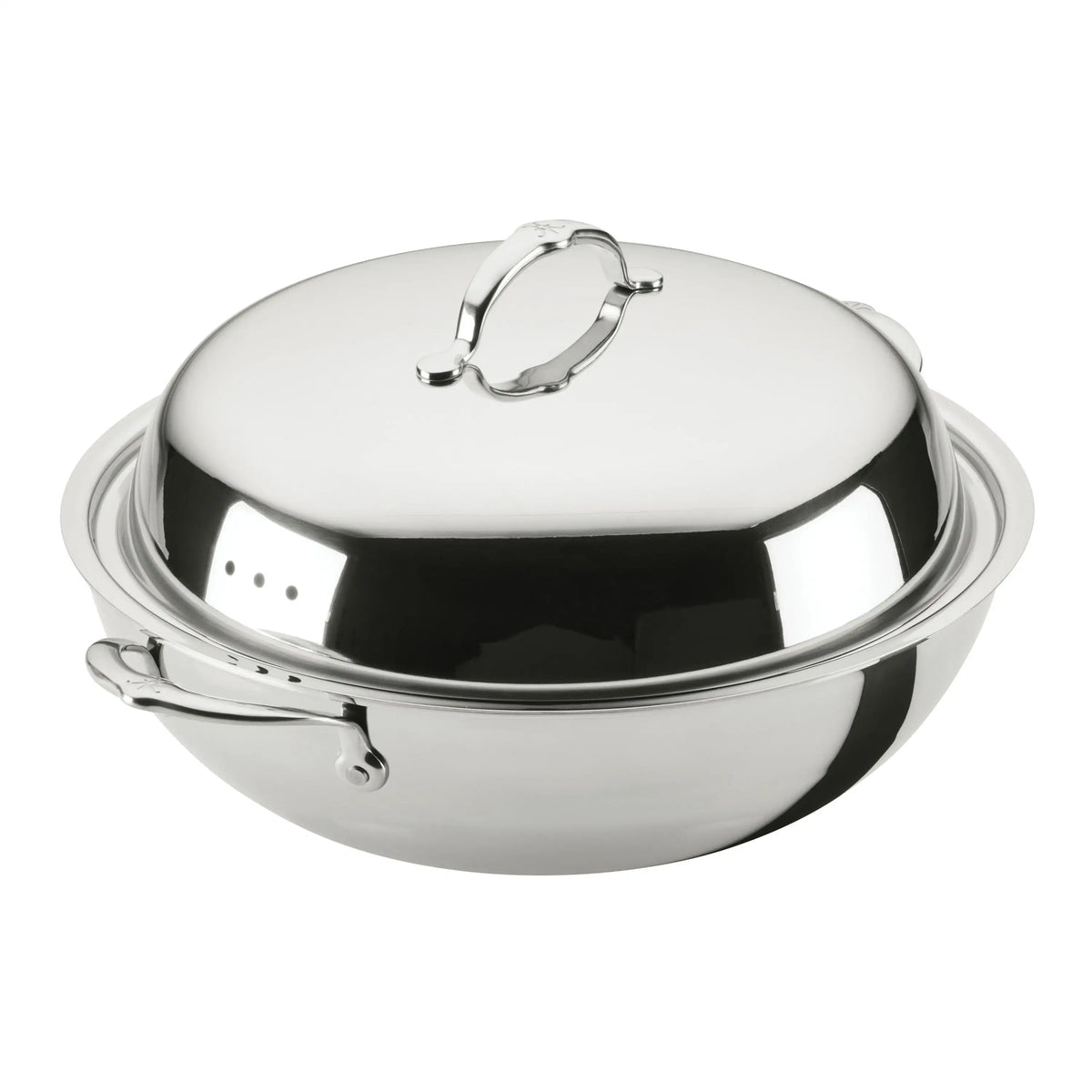 Hestan ® 36cm Professional Clad Stainless Steel Wok Dome Lid