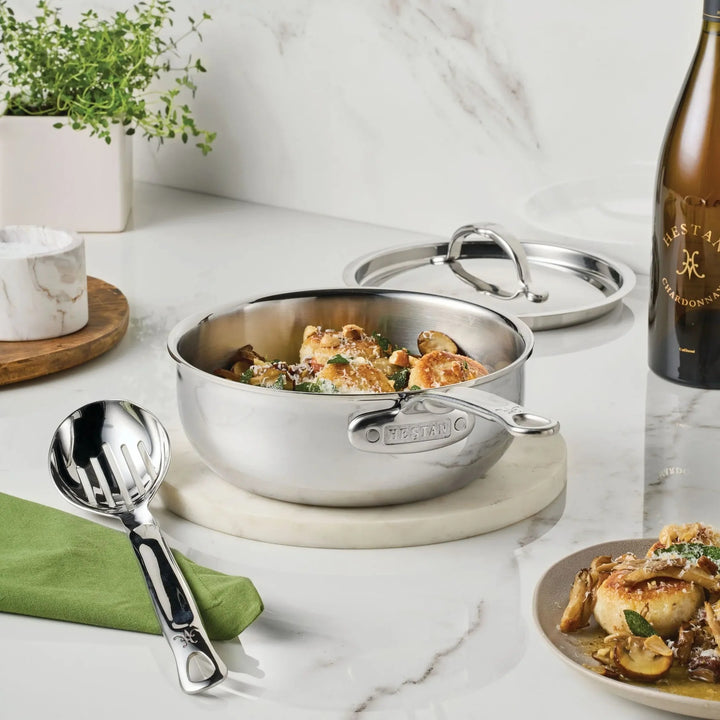 Hestan ProBond® Luxe 20cm Polished Professional Clad Stainless Steel Saucier