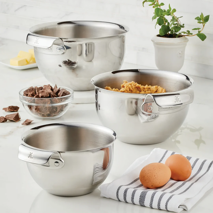 Hestan Provisions Stainless Steel Mixing Bowl Set - 3 Pieces