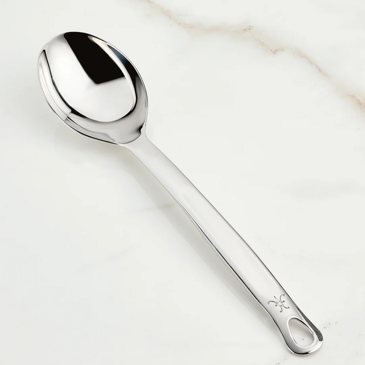 Hestan Provisions Utensils Deep Solid Spoon, 13"