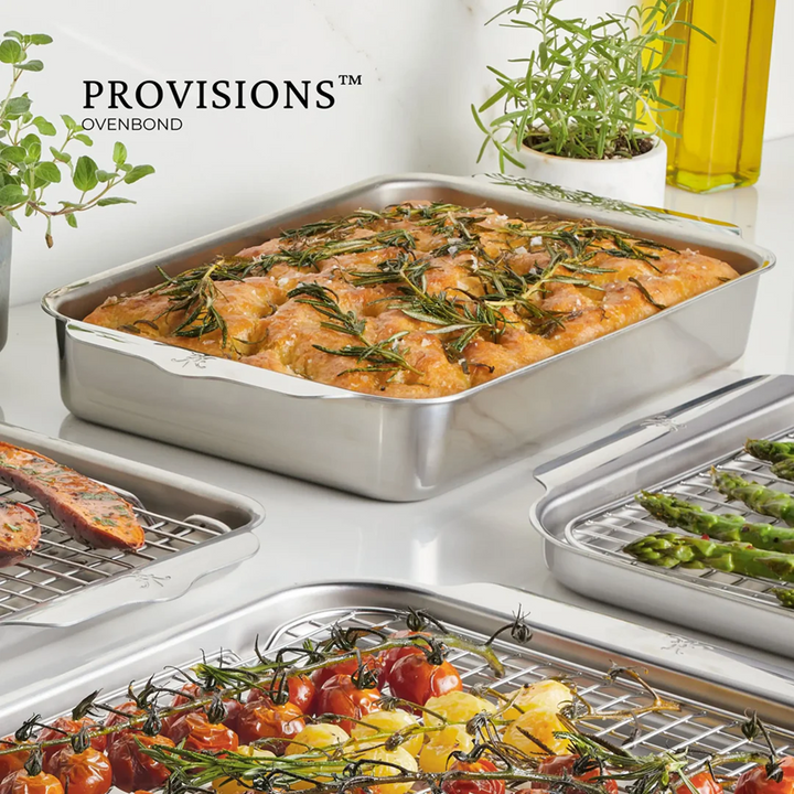Hestan Ovenbond Rectangular Baking Pan, 18cm x 25cm