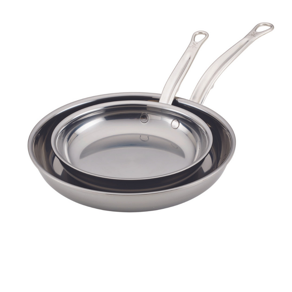 Hestan NanoBond Titanium Induction Skillet Set - 22cm & 28cm Hestan NanoBond Titanium Induction Skillet Set - 22cm & 28cm