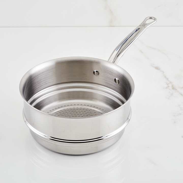 Hestan Stainless Steel Steamer Insert - Fits 18cm/20cm - 2.9L