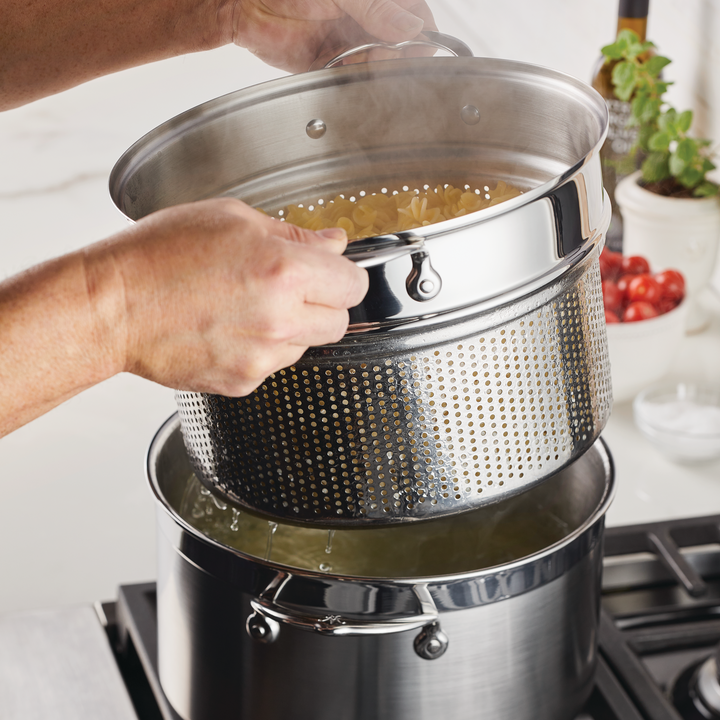 Hestan Stainless Steel Pasta Insert - Fits 26cm/7.6L Stockpots