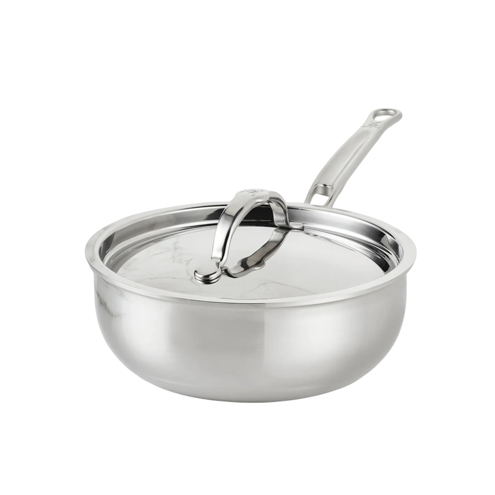 Hestan ProBond® Luxe 20cm Polished Professional Clad Stainless Steel Saucier