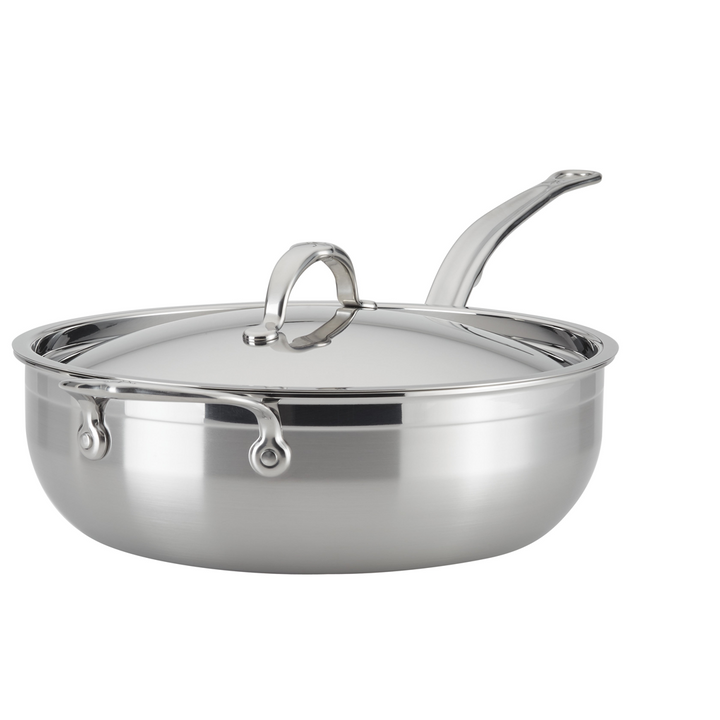 Hestan ProBond Induction Stainless Steel Essential Pan & Lid - 28cm (4.7L)