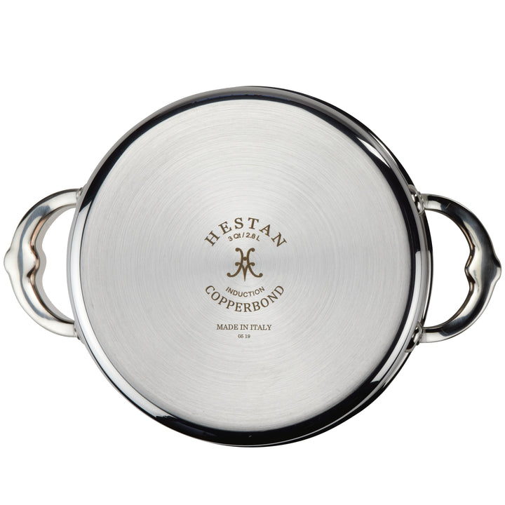 Hestan CopperBond Induction Copper Soup Pot & Lid - 20cm (2.8L)