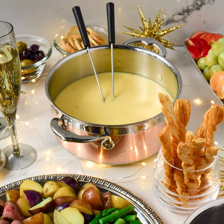 Hestan CopperBond Induction Copper Soup Pot & Lid - 20cm (2.8L)