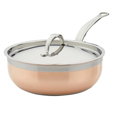 Hestan CopperBond Induction Copper Essential Pans - Medium (3.3L) & Large (4.7L)