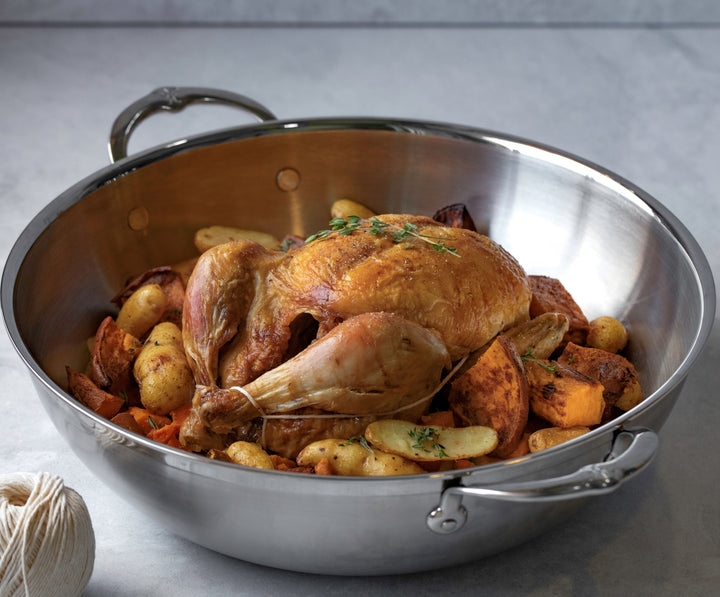 Hestan ProBond Induction Stainless Steel Wok & Lid - 36cm (7L)