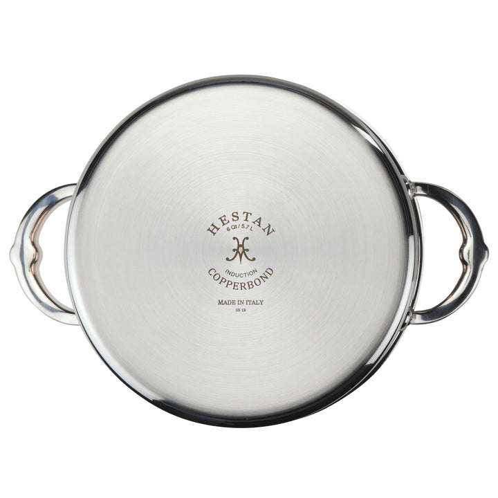 Hestan CopperBond Induction Copper Stock Pot & Lid - 24cm (5.7L)