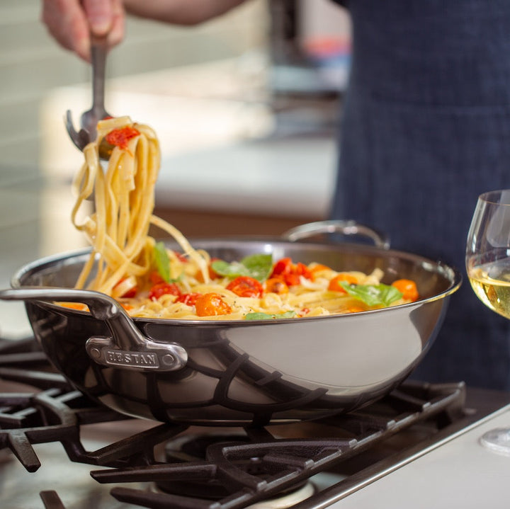 Hestan NanoBond Titanium Induction Chef's Pan, 36cm/7.2L