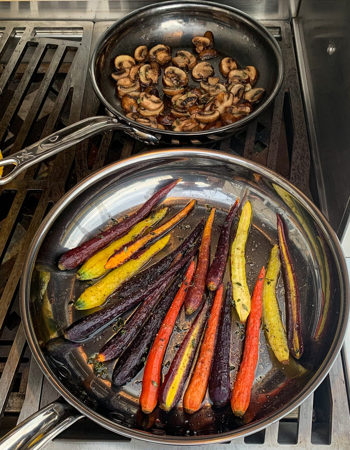 Hestan NanoBond Titanium Induction Skillet Set - 22cm & 28cm