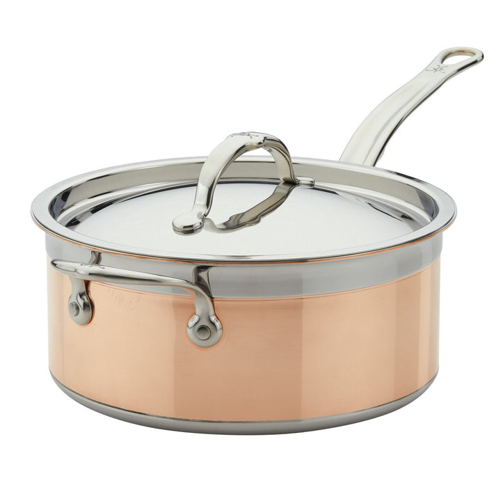 Hestan CopperBond Induction Copper Saucepan & Lid - Small, Medium & Large