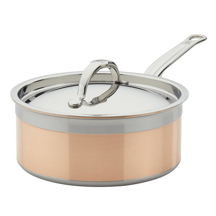 Hestan CopperBond Induction Copper Saucepan & Lid - Small, Medium & Large