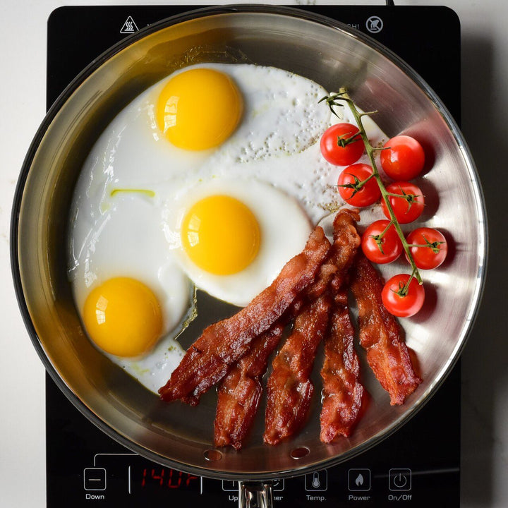 Hestan CopperBond Induction Copper Skillets - Medium & Large: 2 Piece