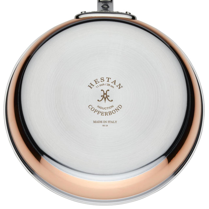 Hestan CopperBond Induction Copper Skillets - Medium & Large: 2 Piece