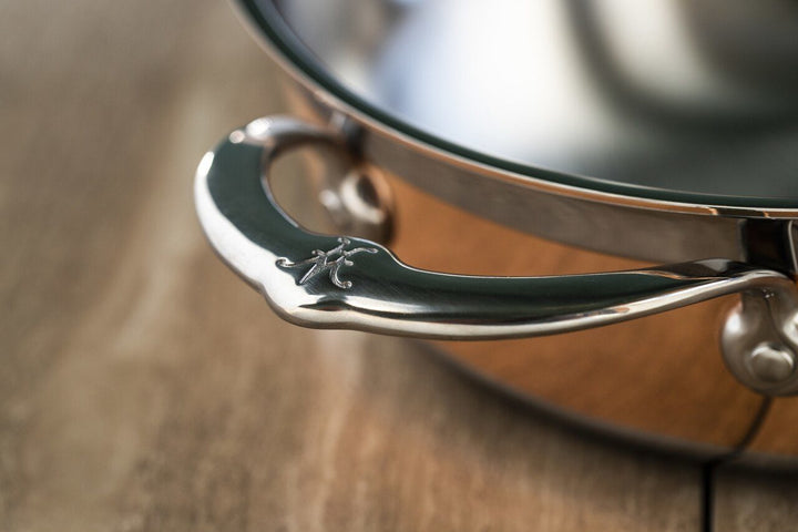 Hestan CopperBond Induction Copper Essential Pans - Medium (3.3L) & Large (4.7L)