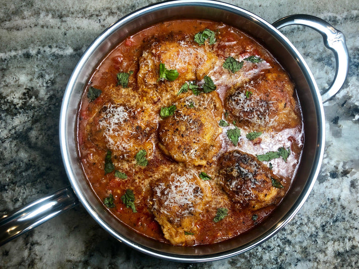 Hestan ProBond Induction Stainless Steel Sauté Pan & Lid - 26cm (3.3L)