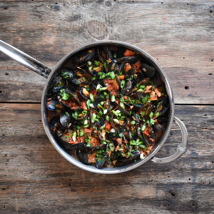 Hestan ProBond Induction Stainless Steel Sauté Pan & Lid - 26cm (3.3L)