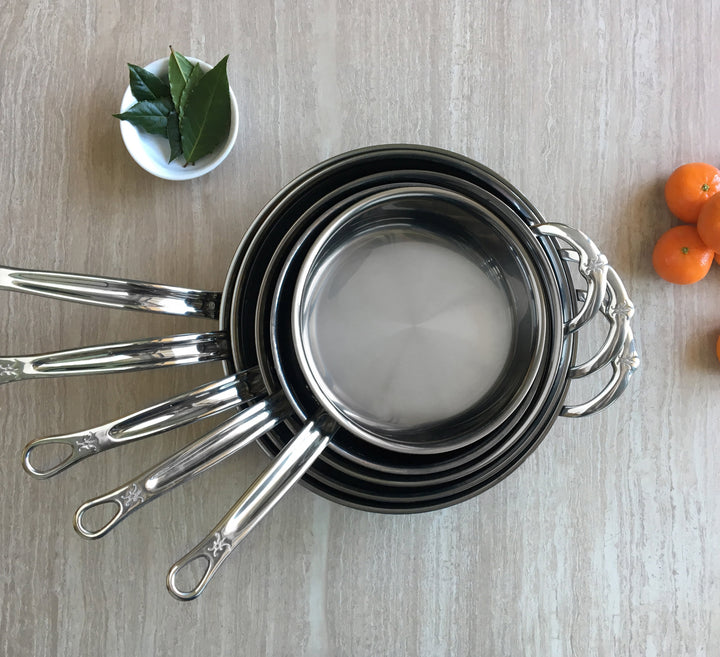 Hestan NanoBond Titanium Induction Skillets, Saucepans & Lids, Stock Pot & Sauté Pan Set: 10 Piece