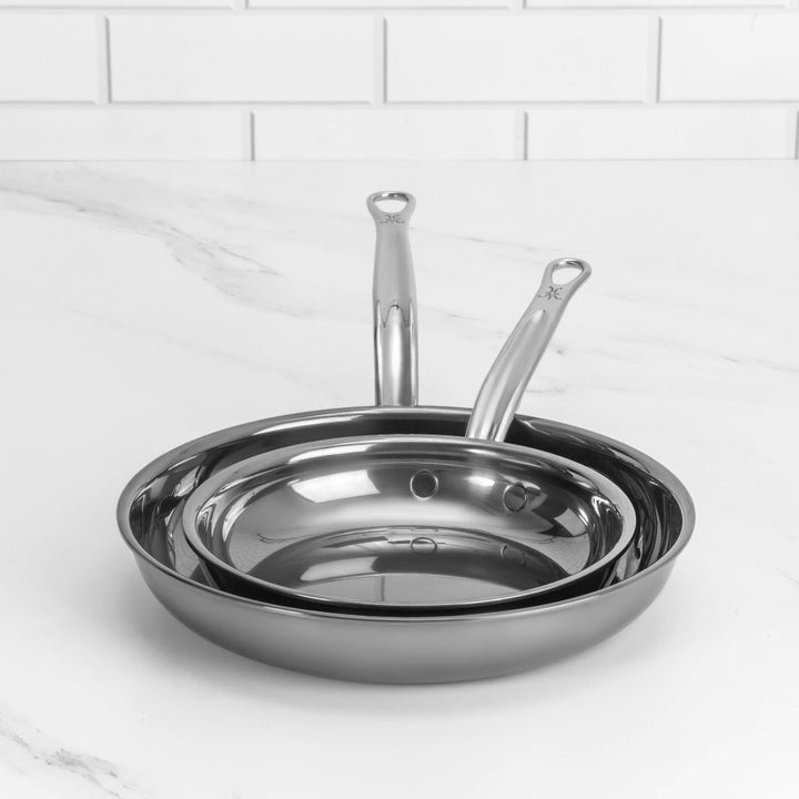 Hestan NanoBond Titanium Induction Skillet Set - 22cm & 28cm