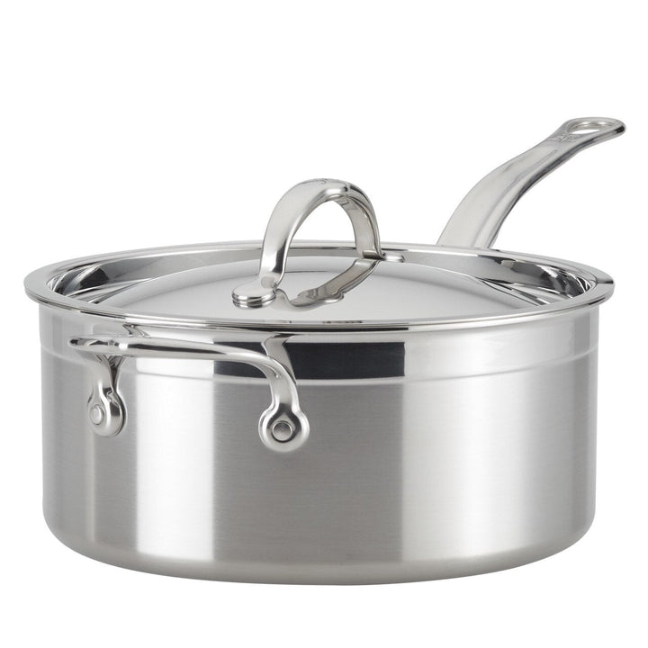 Hestan ProBond Induction Stainless Steel Saucepan & Lid - Small & Extra Large