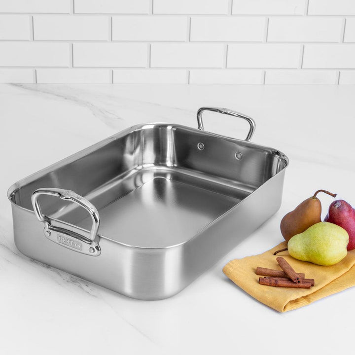 14.5" Classic Roaster with Rack - Hestan Culinary