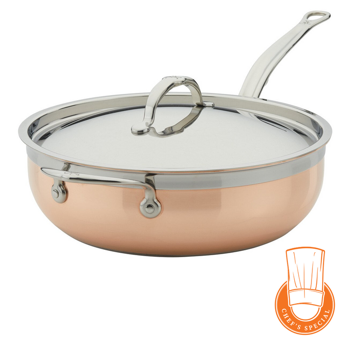 Hestan CopperBond Induction Copper Essential Pans - Medium (3.3L) & Large (4.7L)