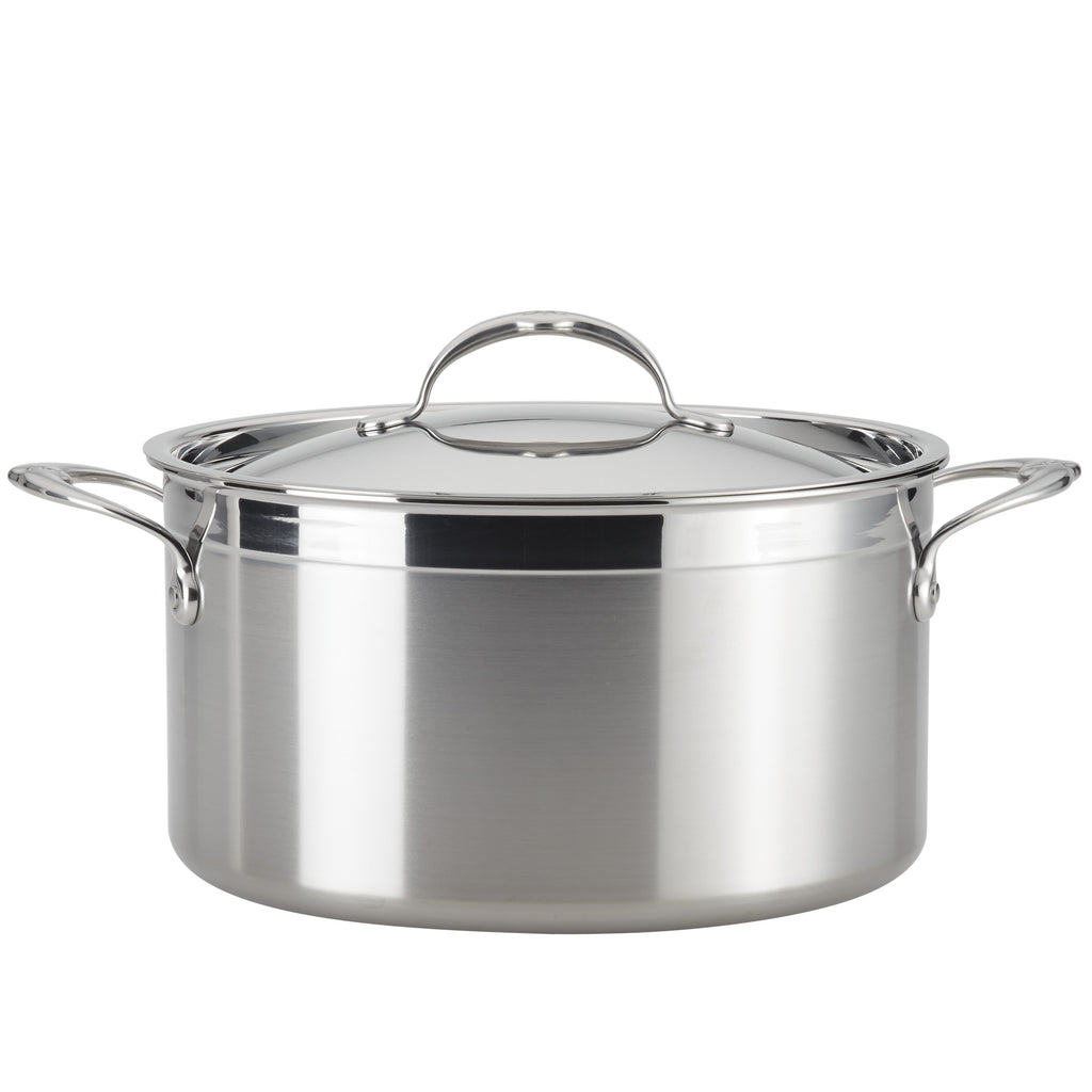 Hestan Induction Stainless Steel Stockpot & Lid 26cm