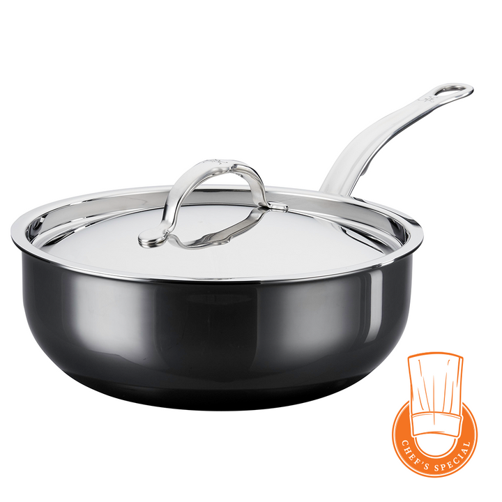 Hestan NanoBond Titanium Induction Essential Pan & Lid - Medium (3.3L) & Large (4.7L)
