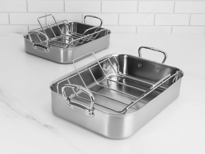 14.5" Classic Roaster with Rack - Hestan Culinary